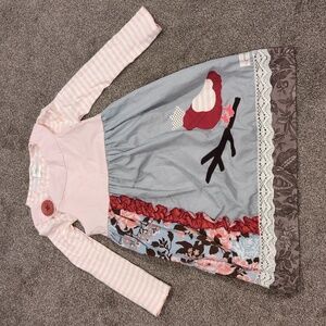 Persnickety Pink and White Striped Top